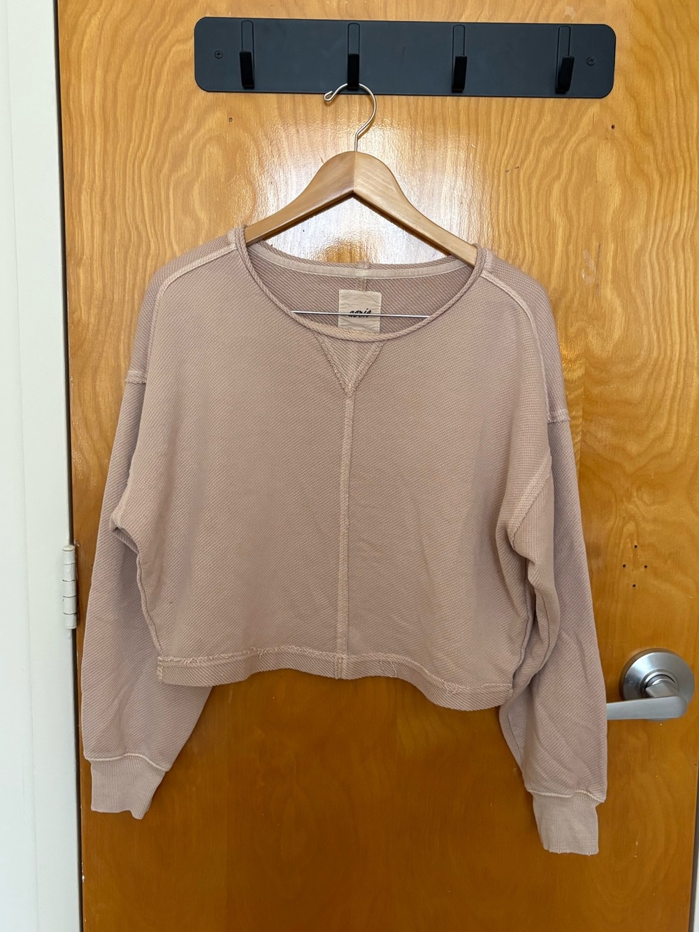 Aerie crop pullover sweatshirt